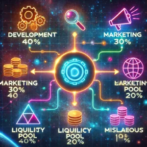 Allocation of $ERA token sale proceeds - Development, Marketing, Liquidity Pool, and Operational Needs